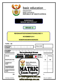 CAT P1 Nov 2014 Memo Afr.pdf